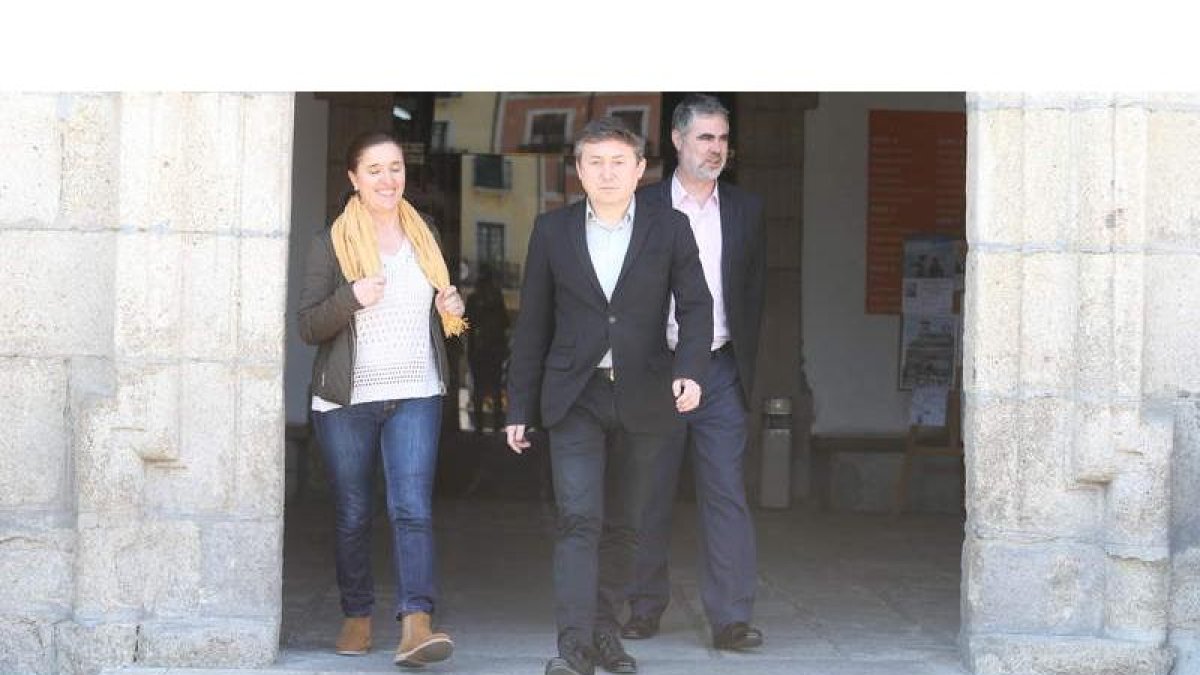 Folgueral, ayer en Ponferrada