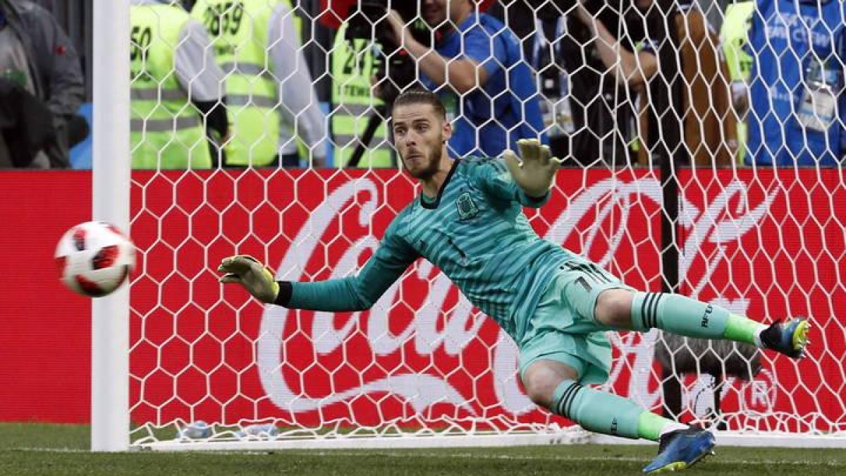 El portero de la selección española, David De Gea.