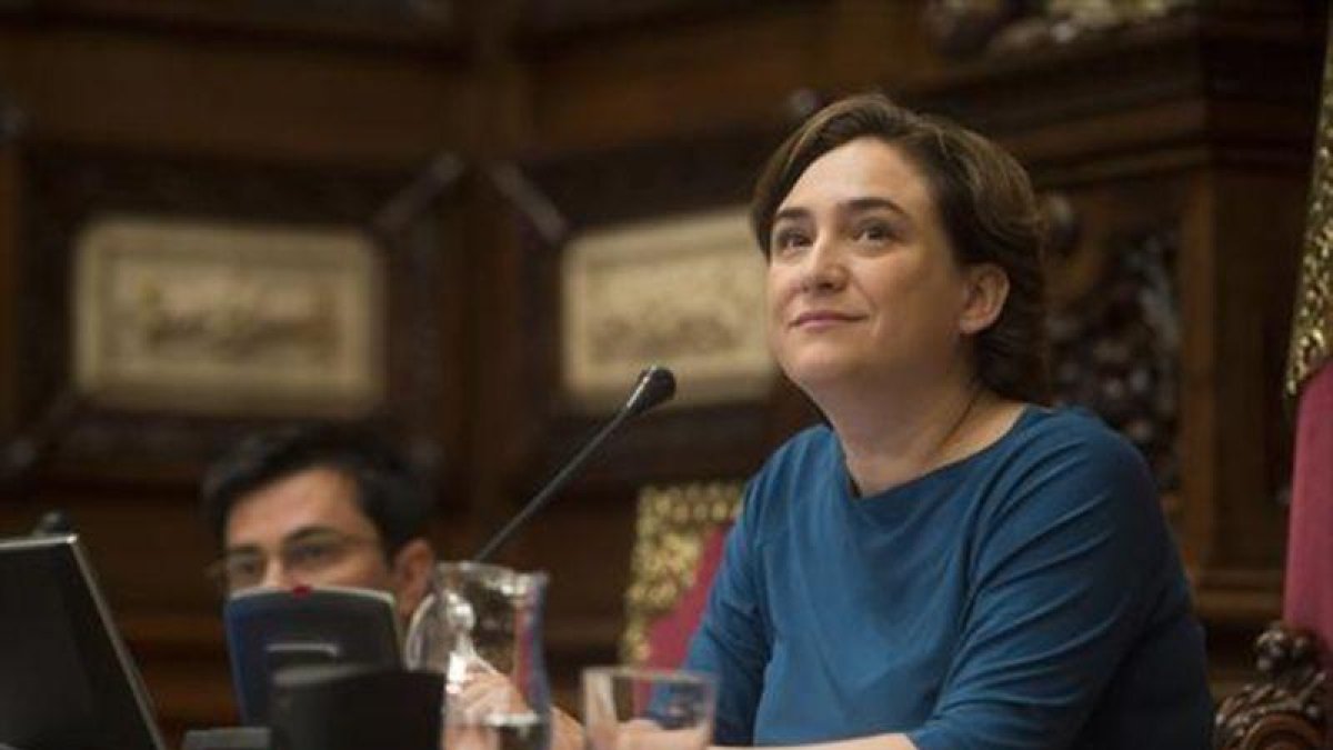 La alcaldesa de Barcelona, Ada Colau.