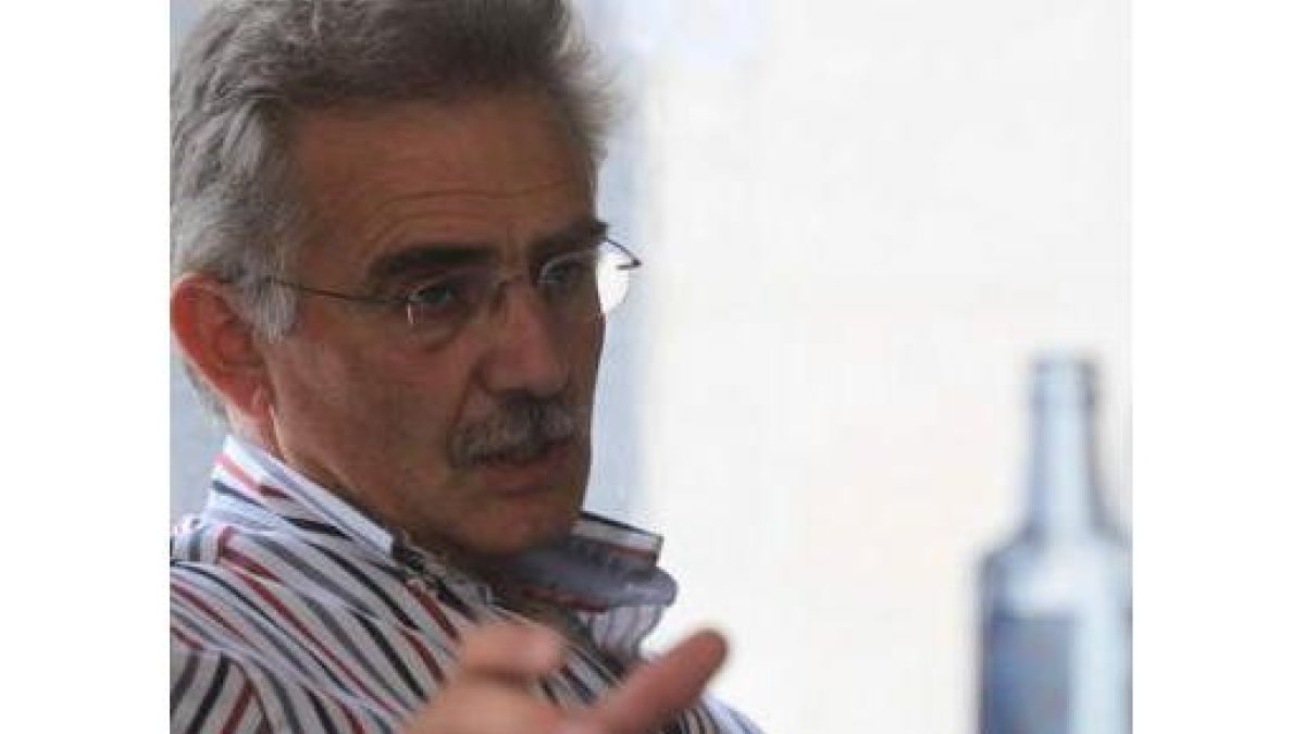 Santiago Rodríguez, el pasado viernes en Ponferrada.