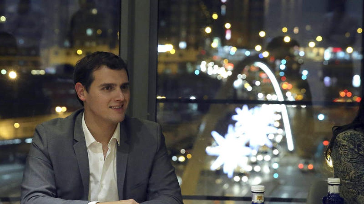 Rivera, durante la reunión de la Ejecutiva Nacional del partido