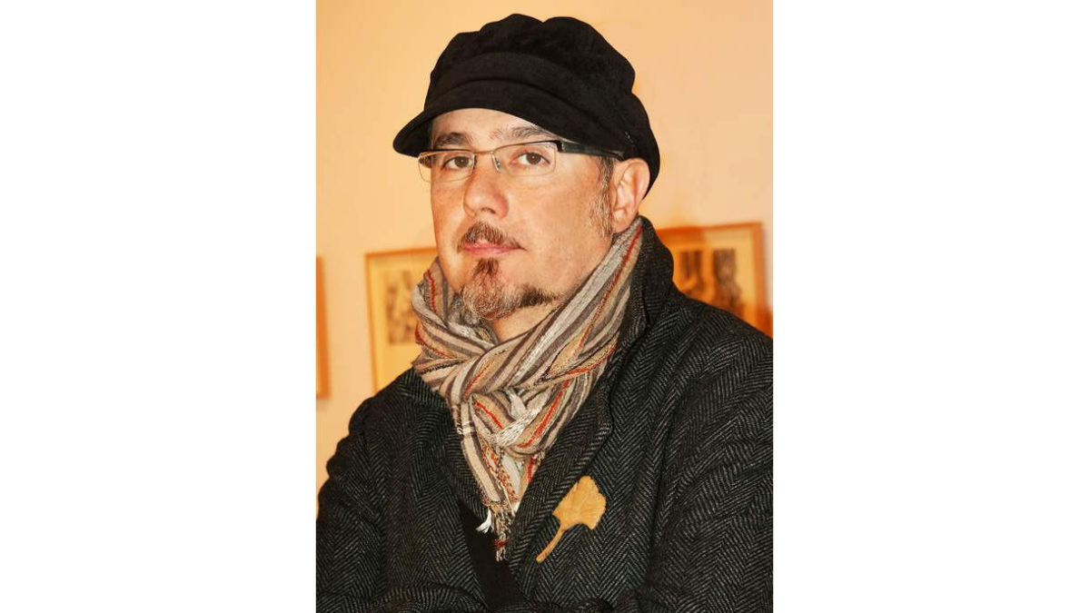 El artista leonés Karlos Viuda.