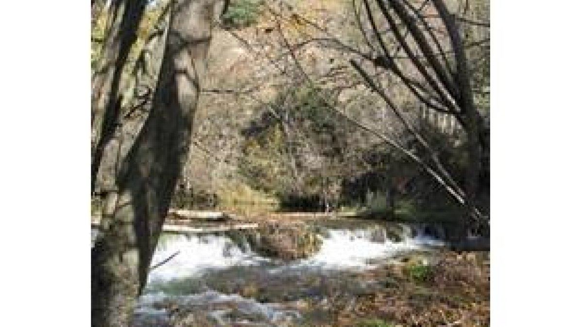 El río Duerna es uno de los más afectados por la sequía durante gran parte del año