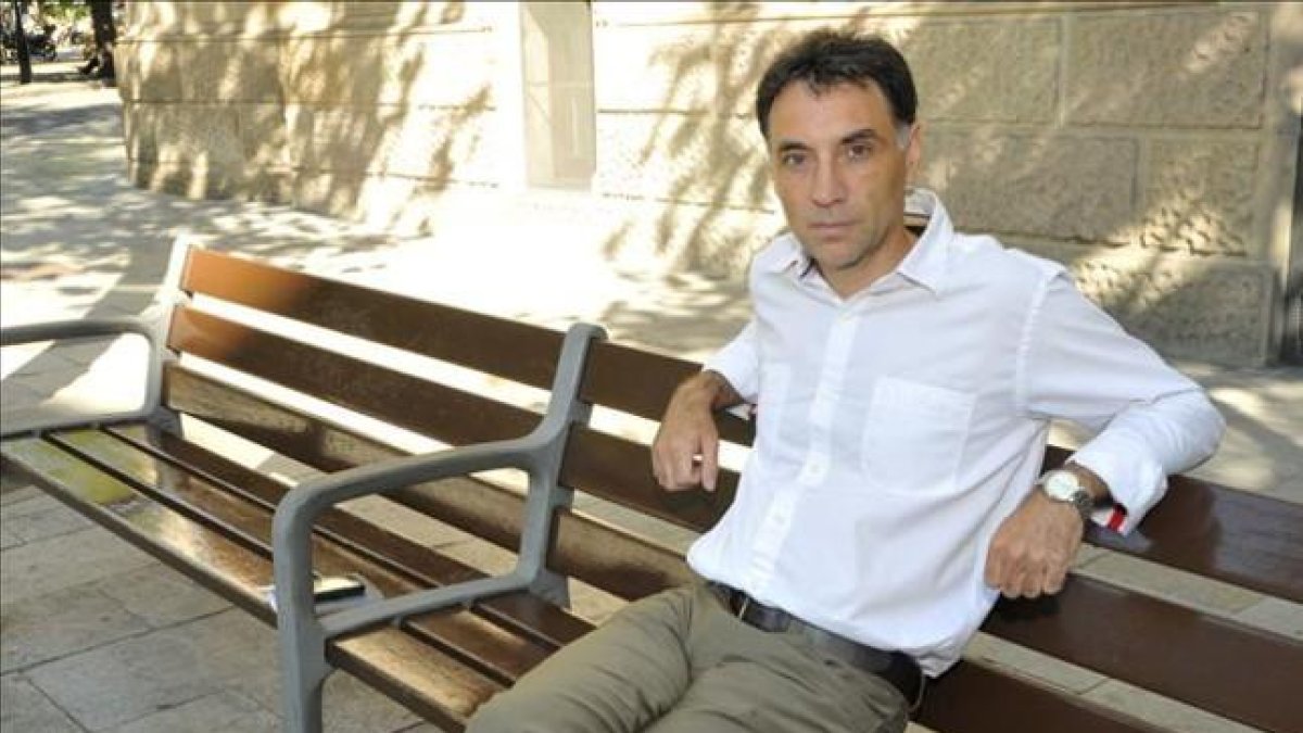 El periodista y escritor Antonio G. Iturbe, el año pasado en Barcelona.