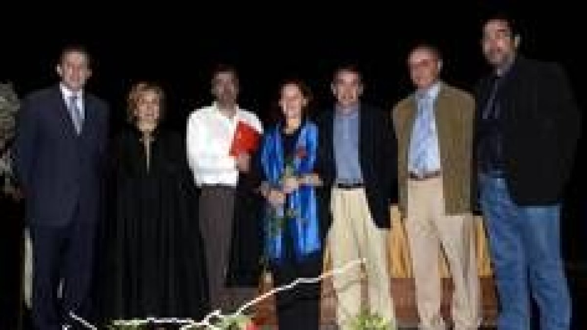 Jurado y ganadores del certamen de poesía «Fernando de Castro» de Sahagún