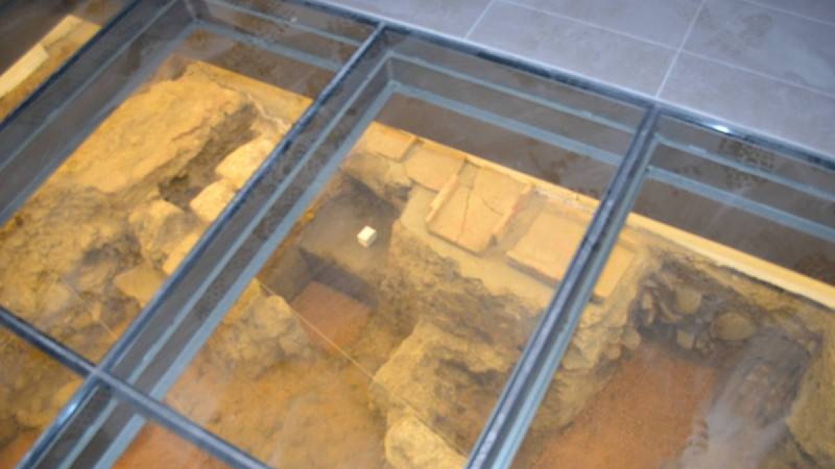 Retsos romanos en la Casona de Puerta Obispo