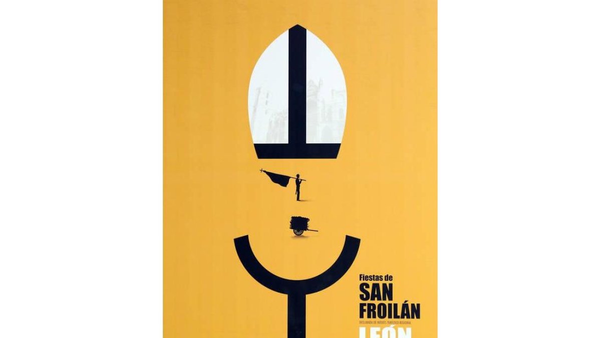 El cartel que ilustrará las fiestas de San Froilán.