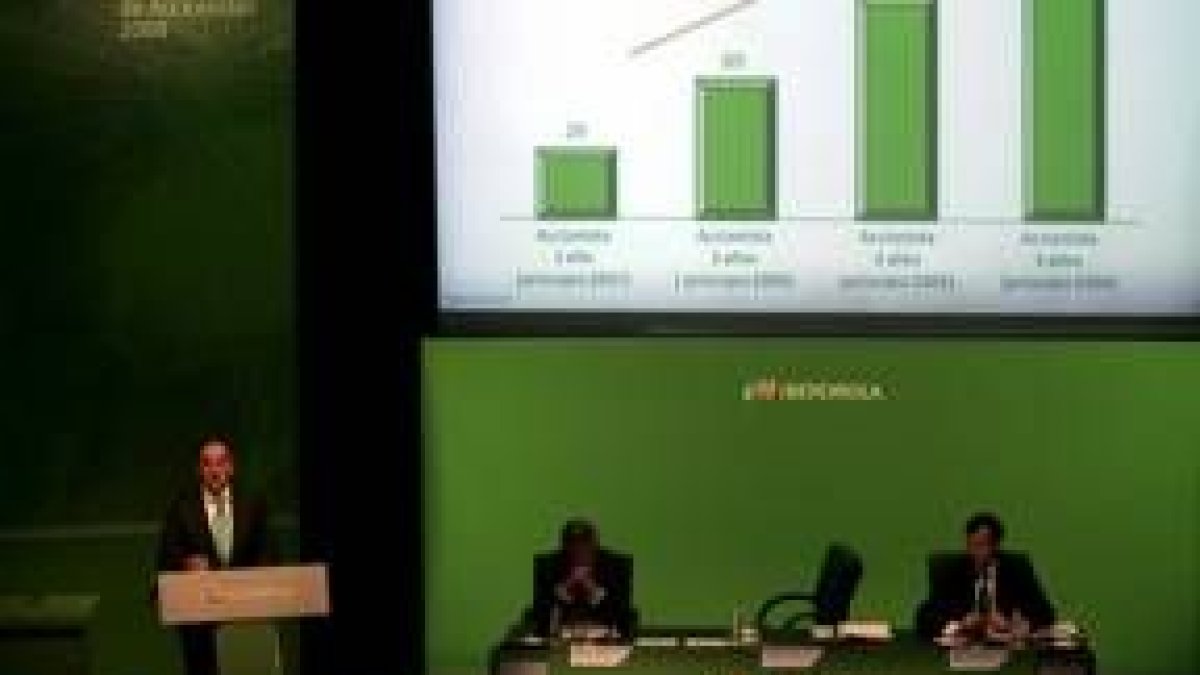 Un momento de la presentación del balance a los medios