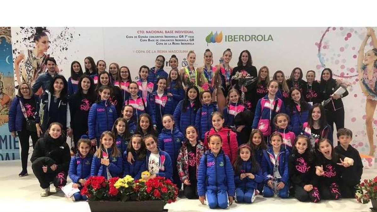 El Club Ritmo repitió en lo más alto de la Copa de la Reina sumando para Castilla y León el décimo título en su historia. DL