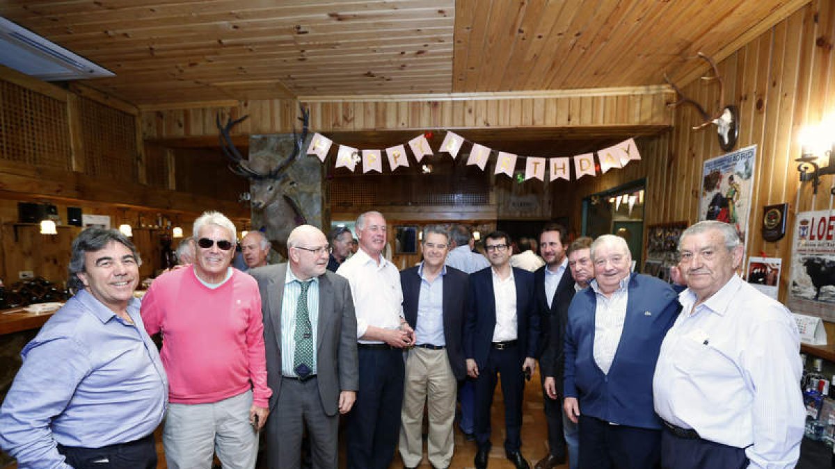 Participantes en el encuentro celebrado en Loeches. RAQUEL P. VIECO