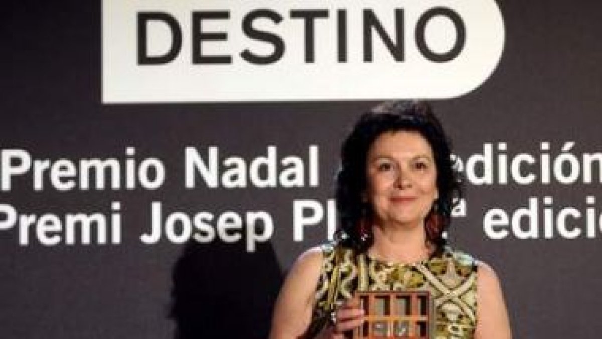Clara Sánchez, ganadora del Nadal del año pasado por -˜Lo que esconde tu nombre-™.