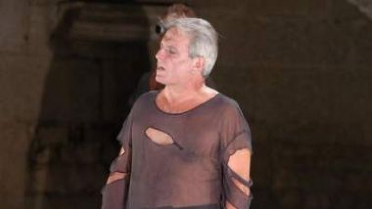 El actor José Sancho en una imagen de archivo durante el festival de teatro de Mérida.