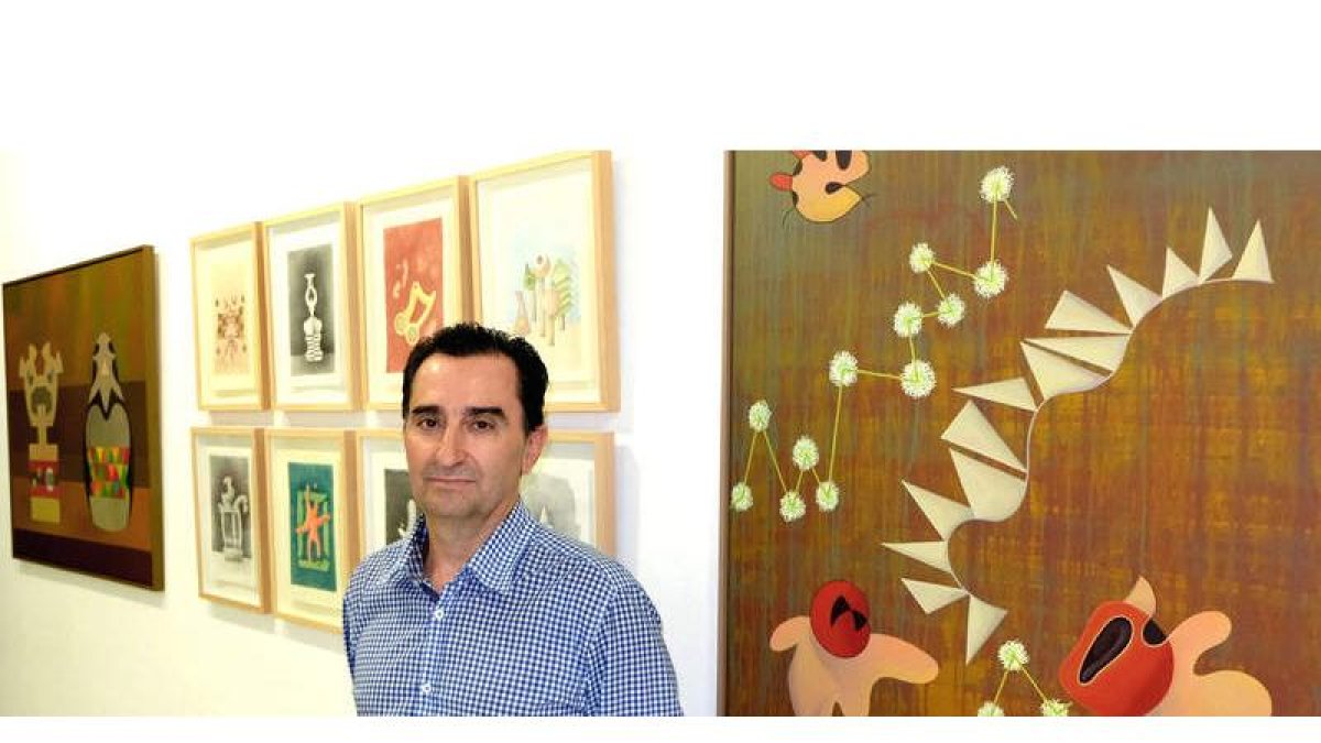 Imagen de archivo del artista leonés Enrique Rodríguez, conocido artísticamente como Guzpeña. CUEVAS