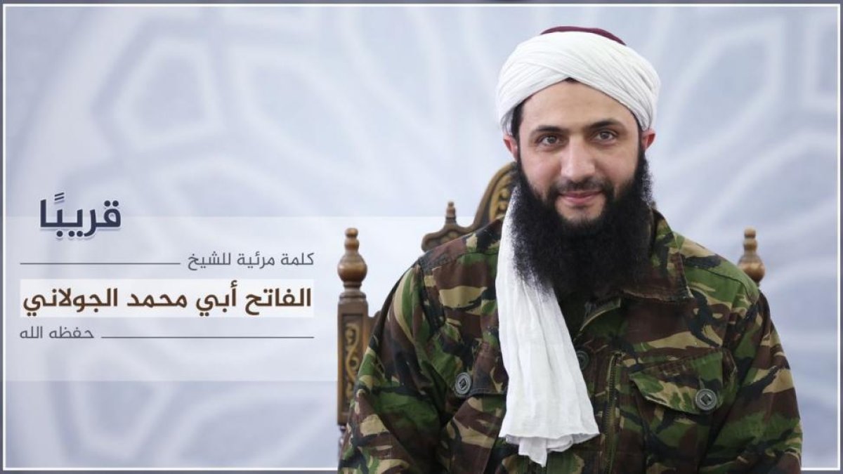 El líder del Frente Al Nusra, que ha pasado a llamarse Frente de la Conquista del Levante.