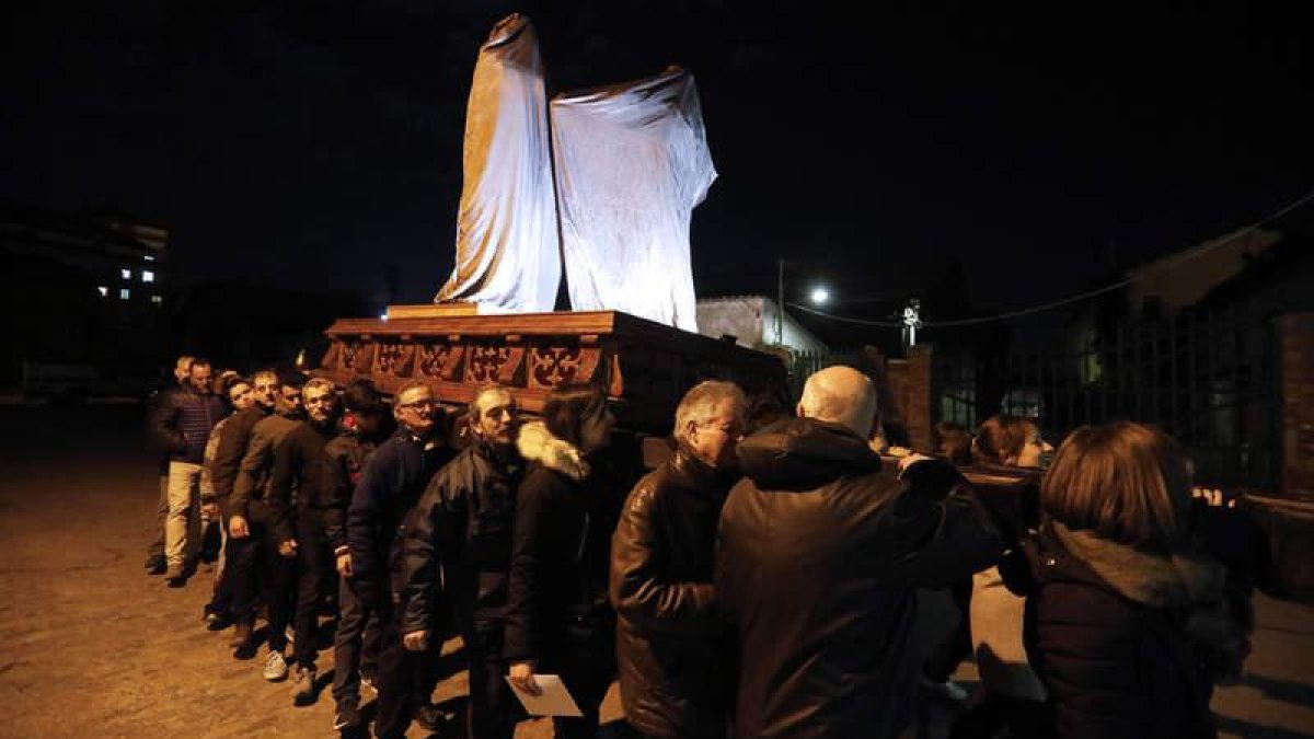 Ensayo de La Condena tras haber perdido 550 kilos.