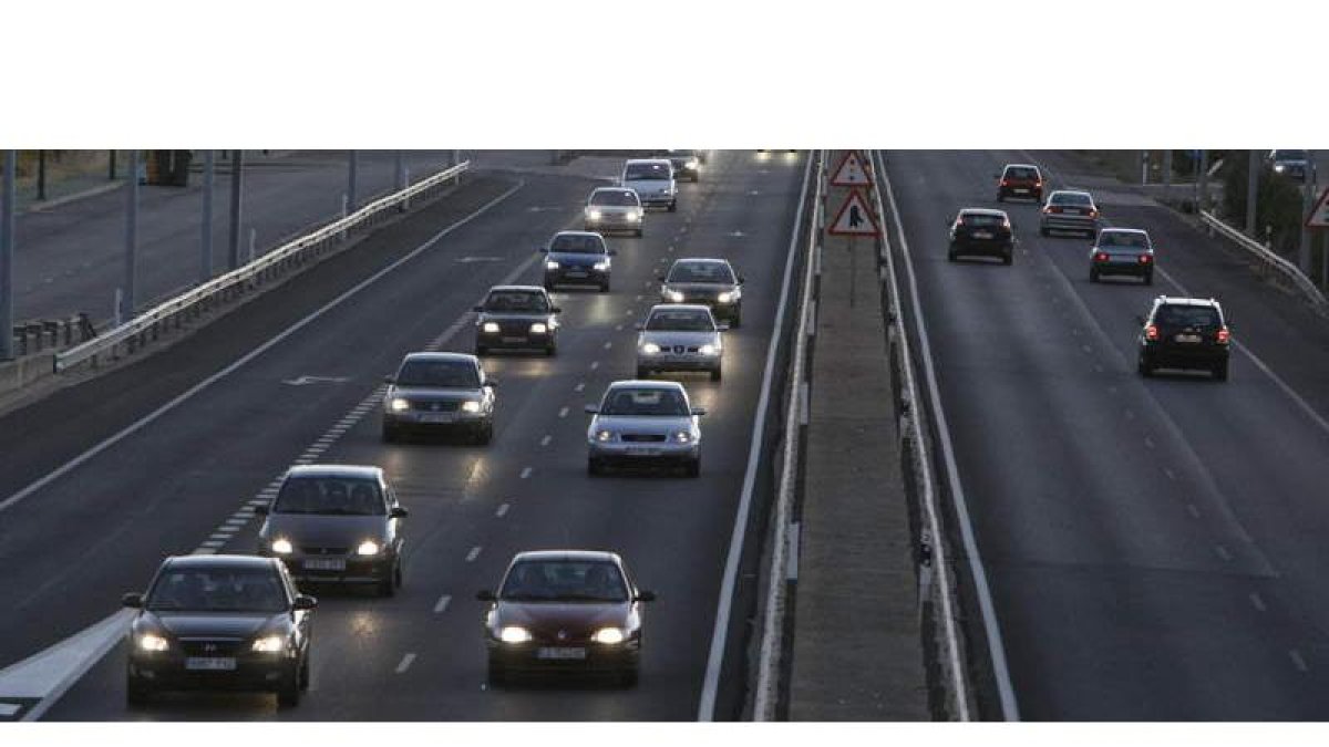 Tráfico en las carreteras leonesas en la campaña de vuelta de las vacaciones.