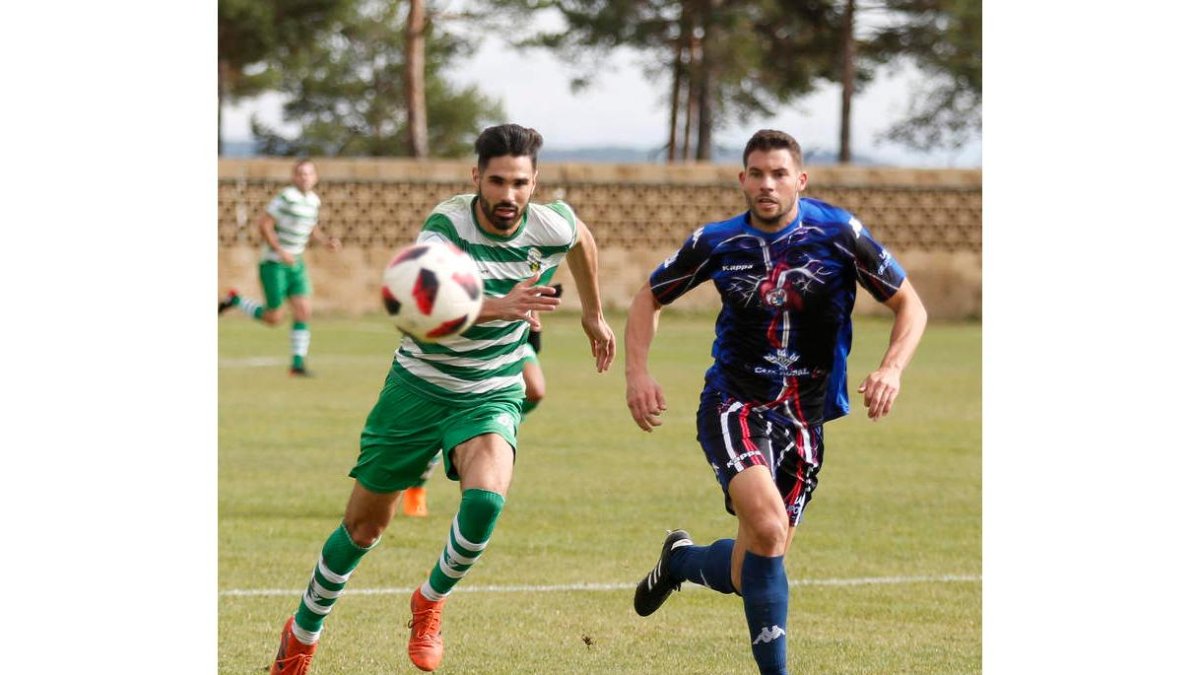 El equipo virginiano acabó cediendo ante el Zamora. FERNANDO OTERO