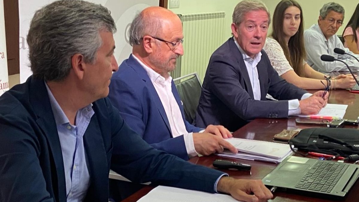 Presentación de la memoria de la Cámara de Comercio de León. RAMIRO