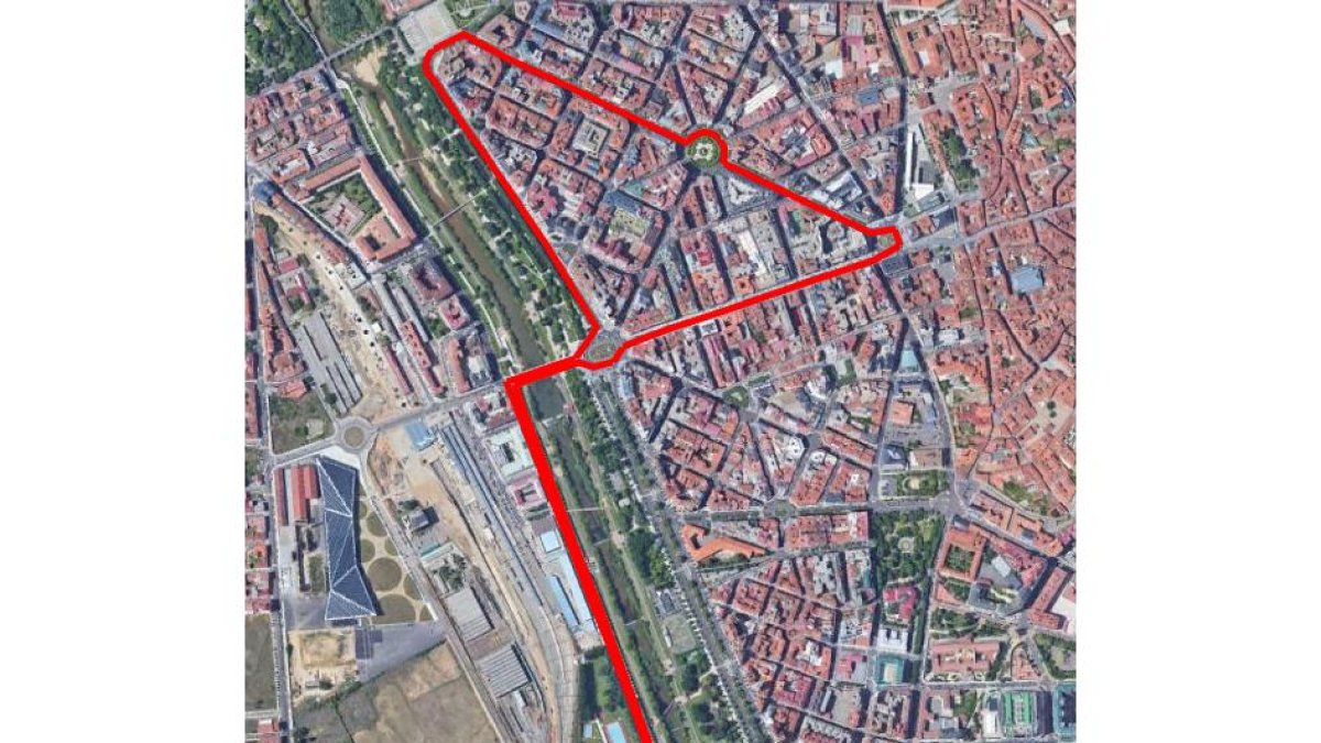 Recorrido de la Cabalgata el viernes 16 de diciembre en León. AYUNTAMIENTO DE LEÓN