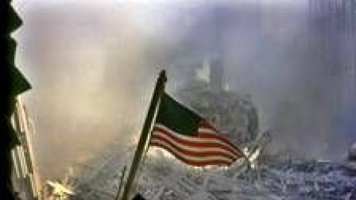 Imagen de la zona cero en el World Trade Center