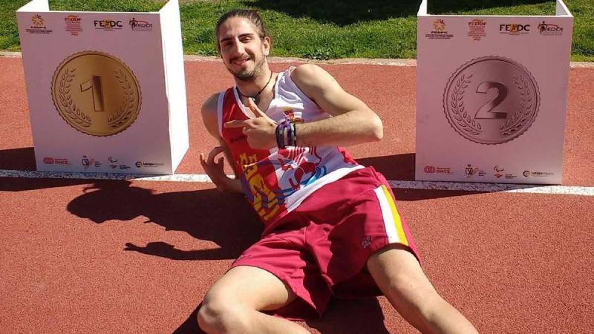 Dani Pérez redondeó una buena actuación en el Campeonato de Europa de atletismo. DL