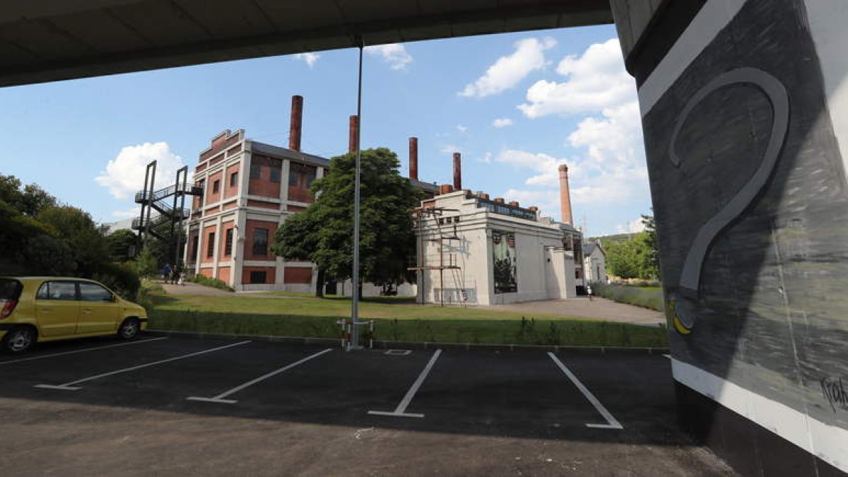 Imagen reciente de las instalaciones del Museo de la Energía, en Ponferrada. ANA F. BARREDO