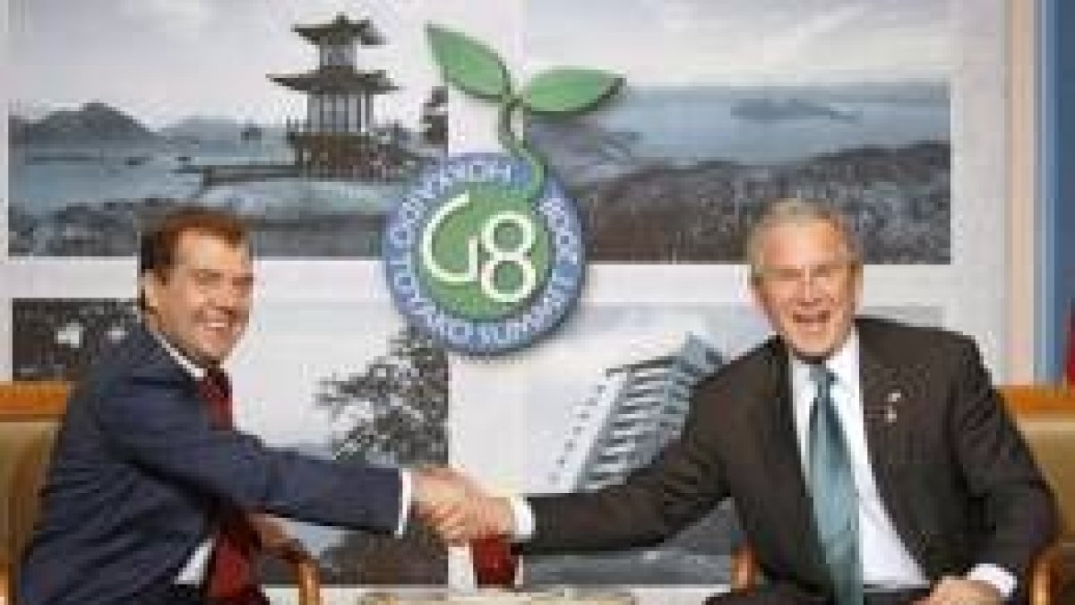 Apesar del gesto Medvédev y Bush siguen si llegar a un acuerdo sobre el escudo antimisiles