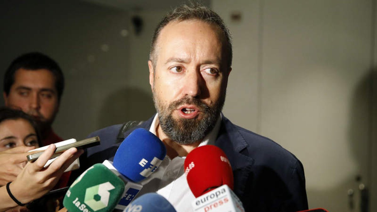 El portavoz de Ciudadanos, Juan Carlos Girauta. MARISCAL
