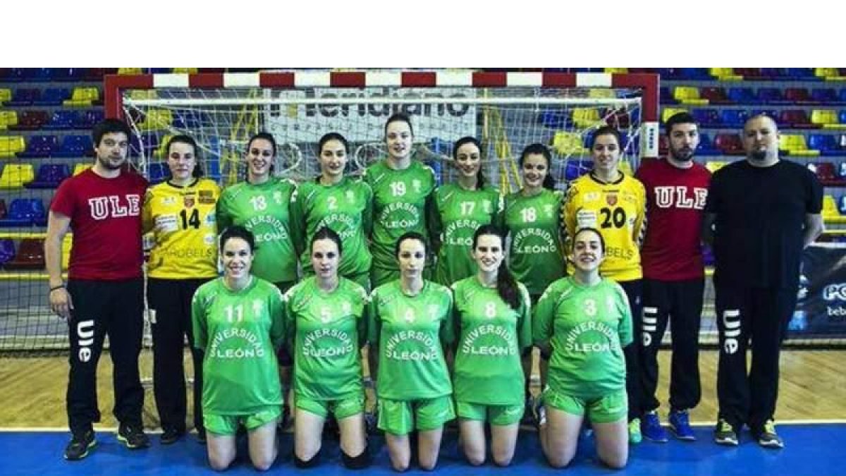 El equipo universtario de León, subcampeón de España.