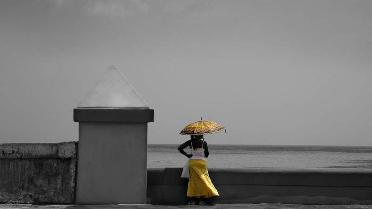 ‘Habana’, una de las fotografías que el artista muestra en su actual exposición de la galería Ángel Cantero.