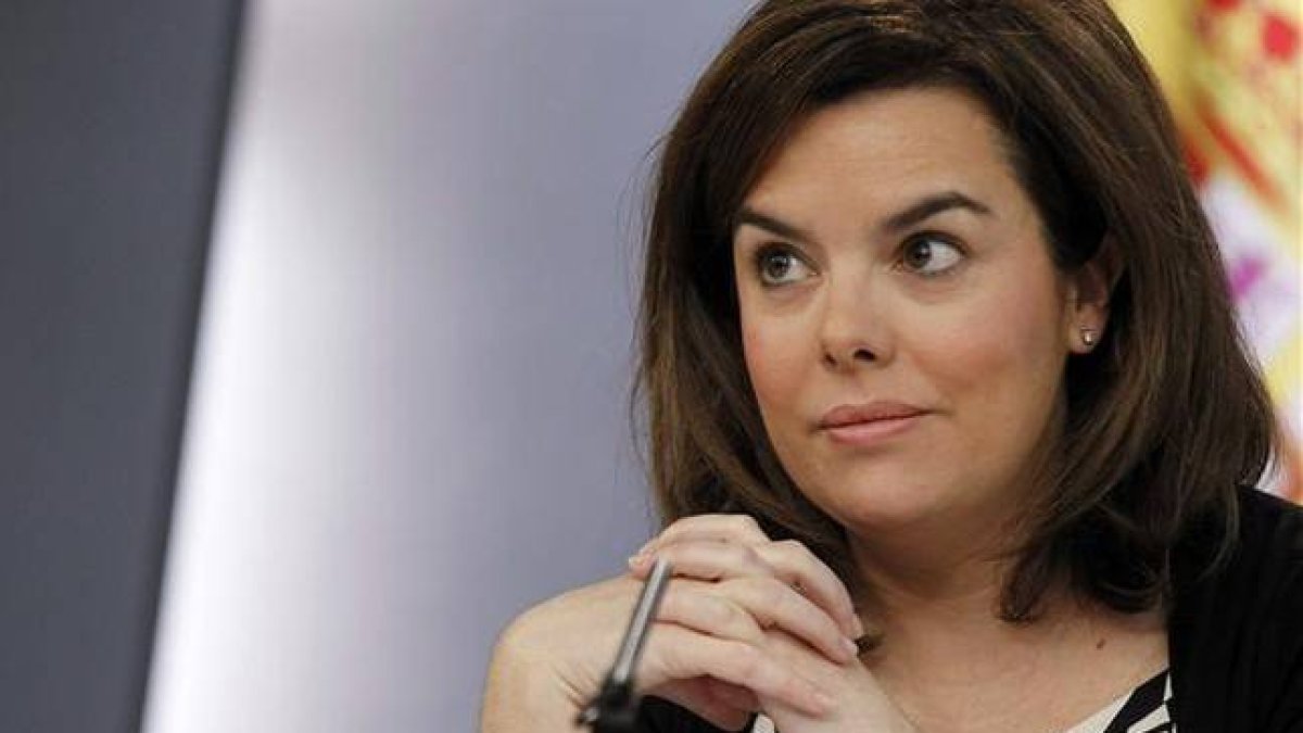 Soraya Saenz de Santamaría.