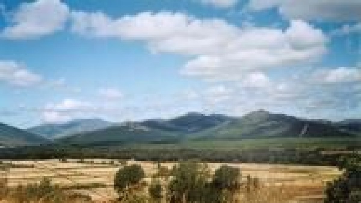 Terreno que en su día ocupó la explotación de oro, localizada entre Castrocontrigo y Torneros