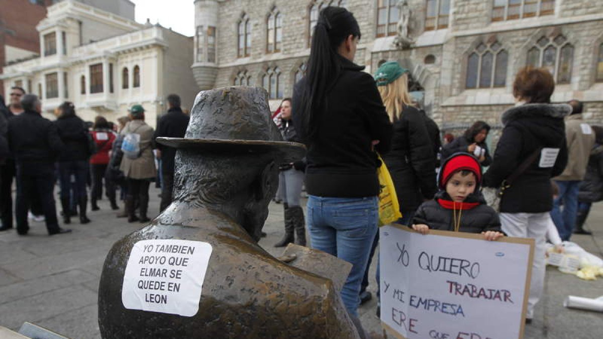 El anterior ERE presentado por la empresa provocó meses de protestas de los trabajadores.