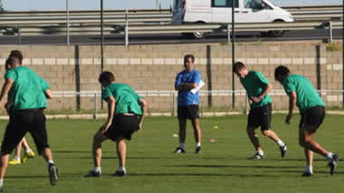 Natxo González, en un lance del entrenamiento catalán.