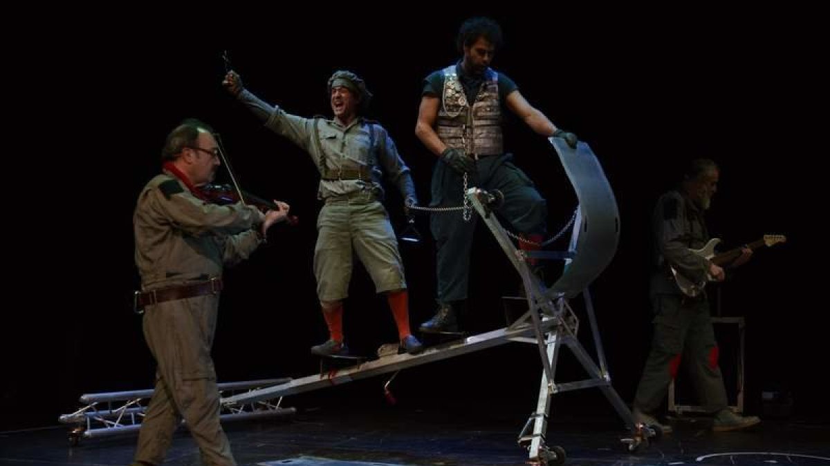 Un momento de la puesta en escena que se verá en Ponferrada.