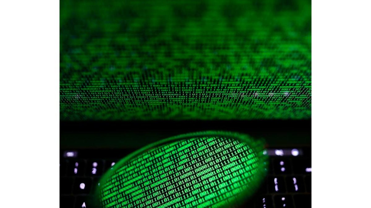 Datos en una computadora. efe