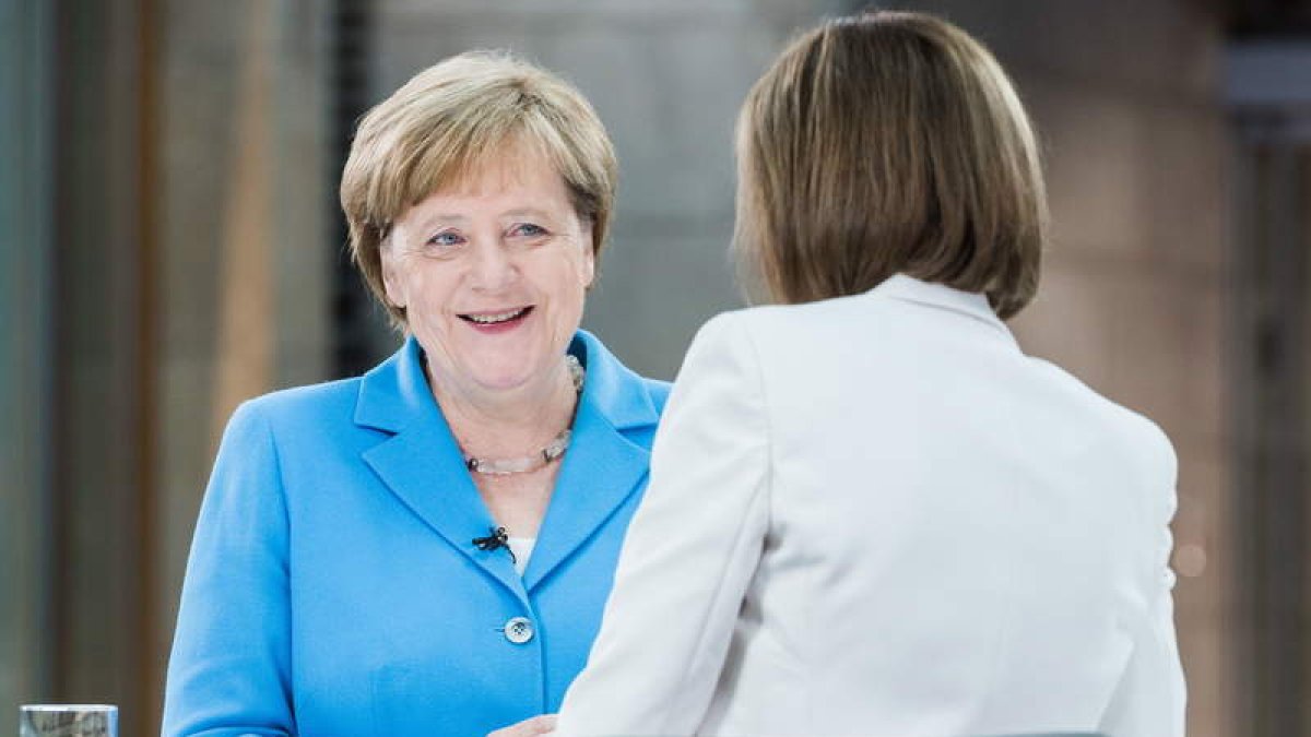 La canciller alemana Angela Merkel. ROEHR