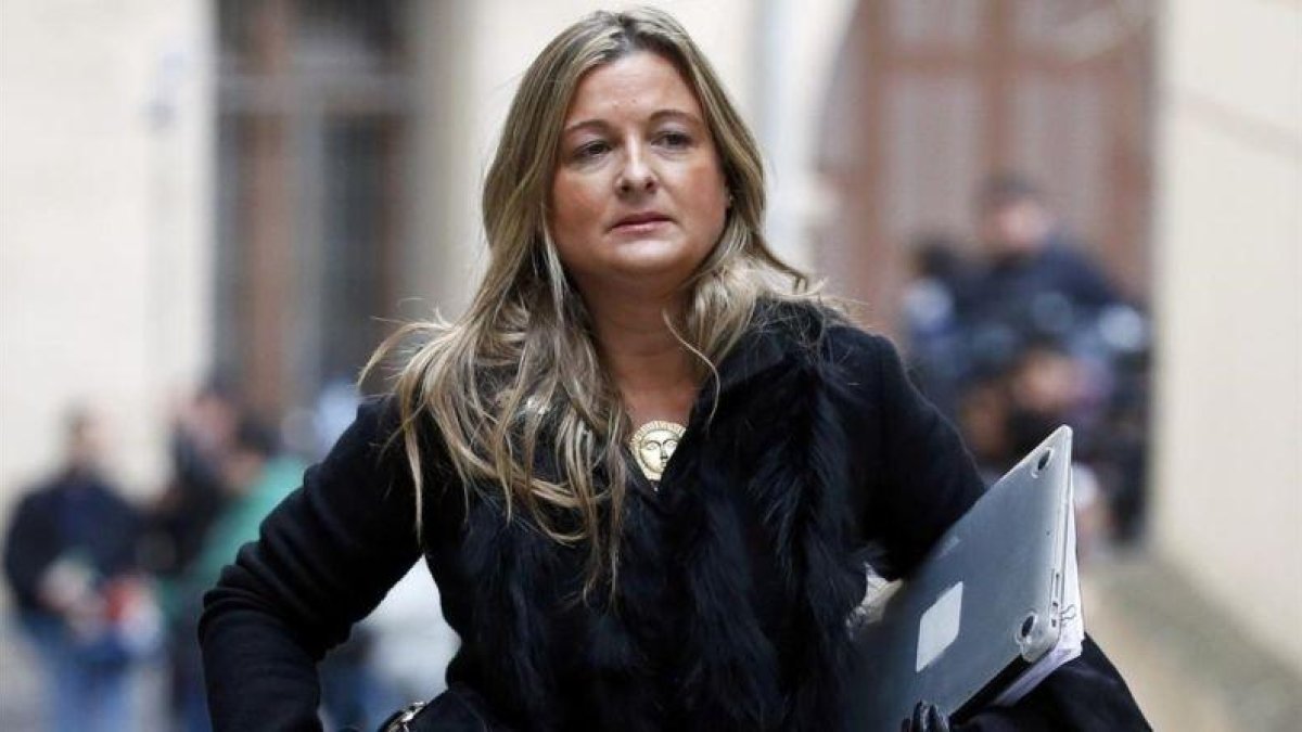 Virginia López Negrete, abogada de Manos Limpias en el 'caso Nóos'.