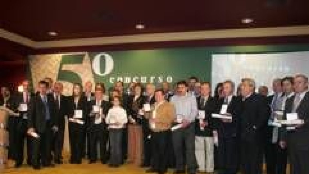 Imagen de familia en San Marcos de los ganadores