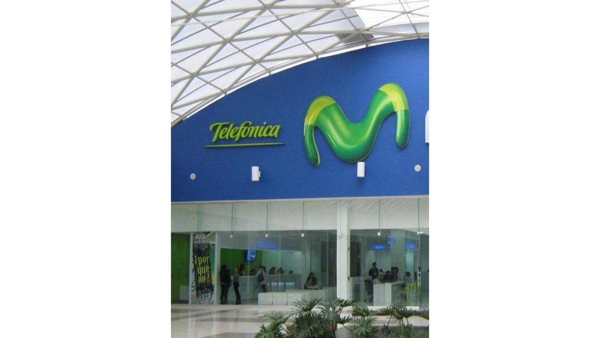 Imagen de una de las oficinas de Telefónica. DL