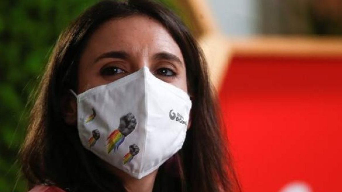 La Ministra de Igualdad, Irene Montero. DL