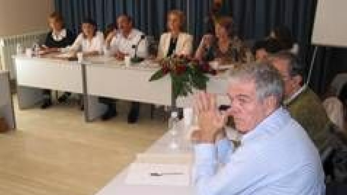 Un momento de la reunión de los responsables de Manos Unidas