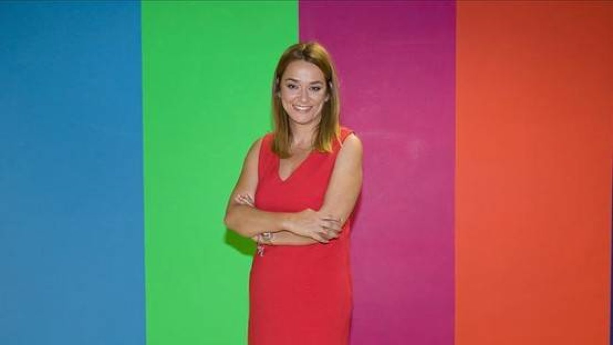 Toñi Moreno, presentadora del nuevo programa de TVE-1 'Entre todos'.