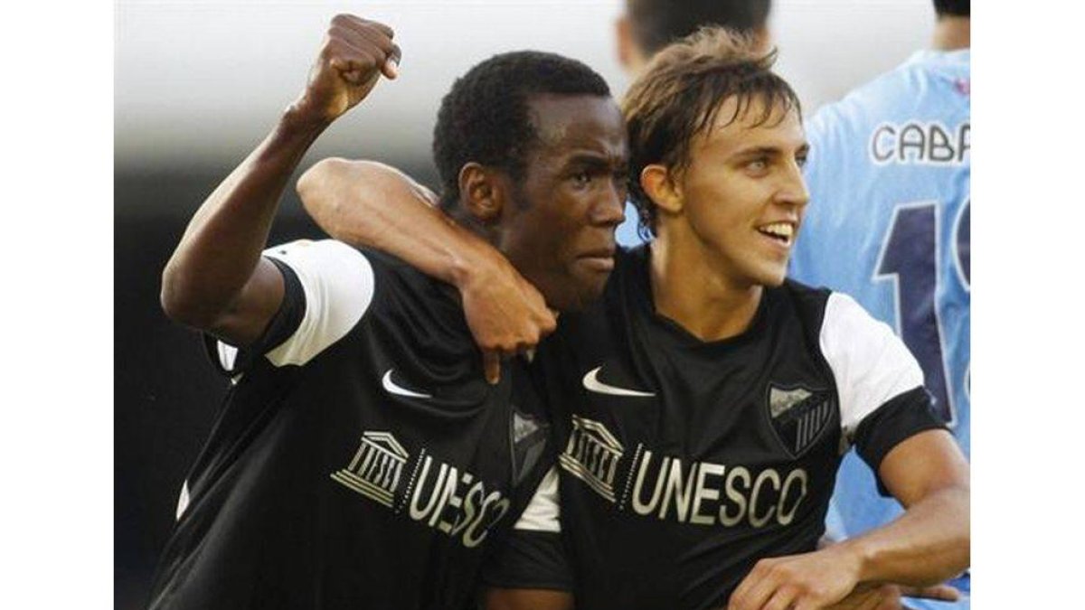 Fabrice, de 16 años, se ha convertido en el goleador más joven de la Liga BBVA, récord que ostentaba hasta el momento Iker Muniain.
