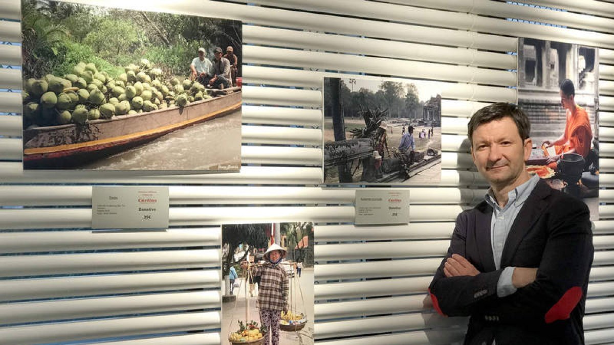 Javier Sotorrío expone sus fotografías solidarias hasta el día 7 de junio en Sierra Pambley. ICAL