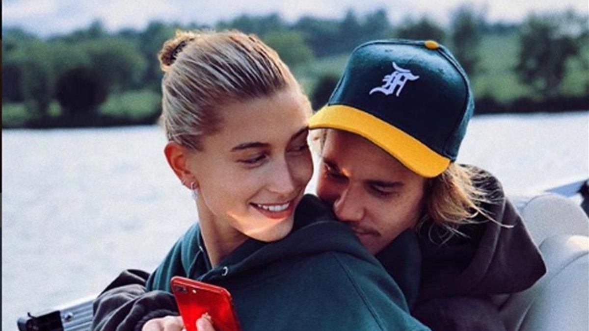 Hailey Baldwin y Justin Bieber.