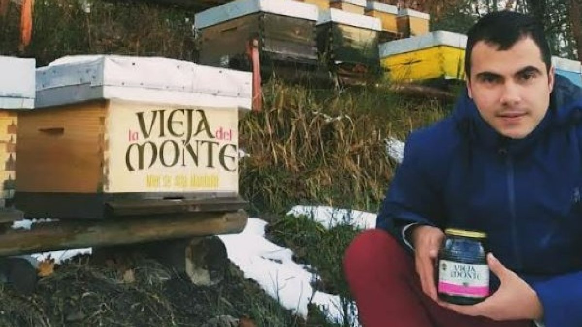 Miel de brezo y roble de La Vieja del Monte. Primera posición Cata Mieladictos 2023. MIELADICTOS