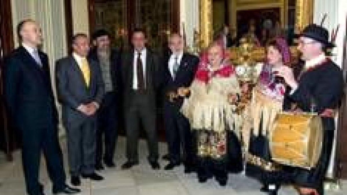 Medrano, Mallo, Trapiello, García-Prieto y Del Ferrero, en Pucela