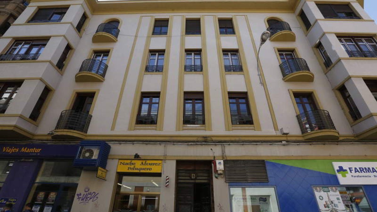 Este inmueble, del centro de la ciudad, lo recibió la Diócesis como herencia de dos hermanas. MARCIANO PÉREZ