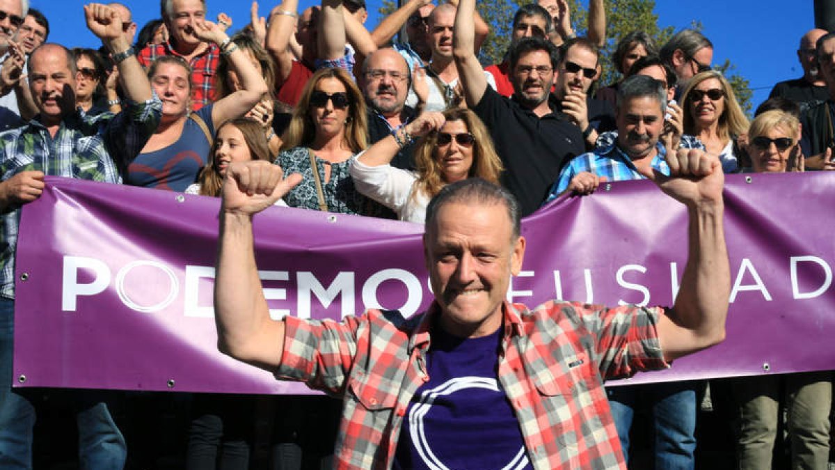 El ex secretario general de Podemos Euskadi, Uriarte.